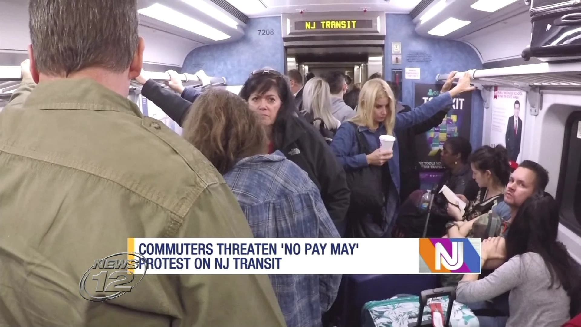 Commuters threaten 'No Pay May' protest on NJ Transit