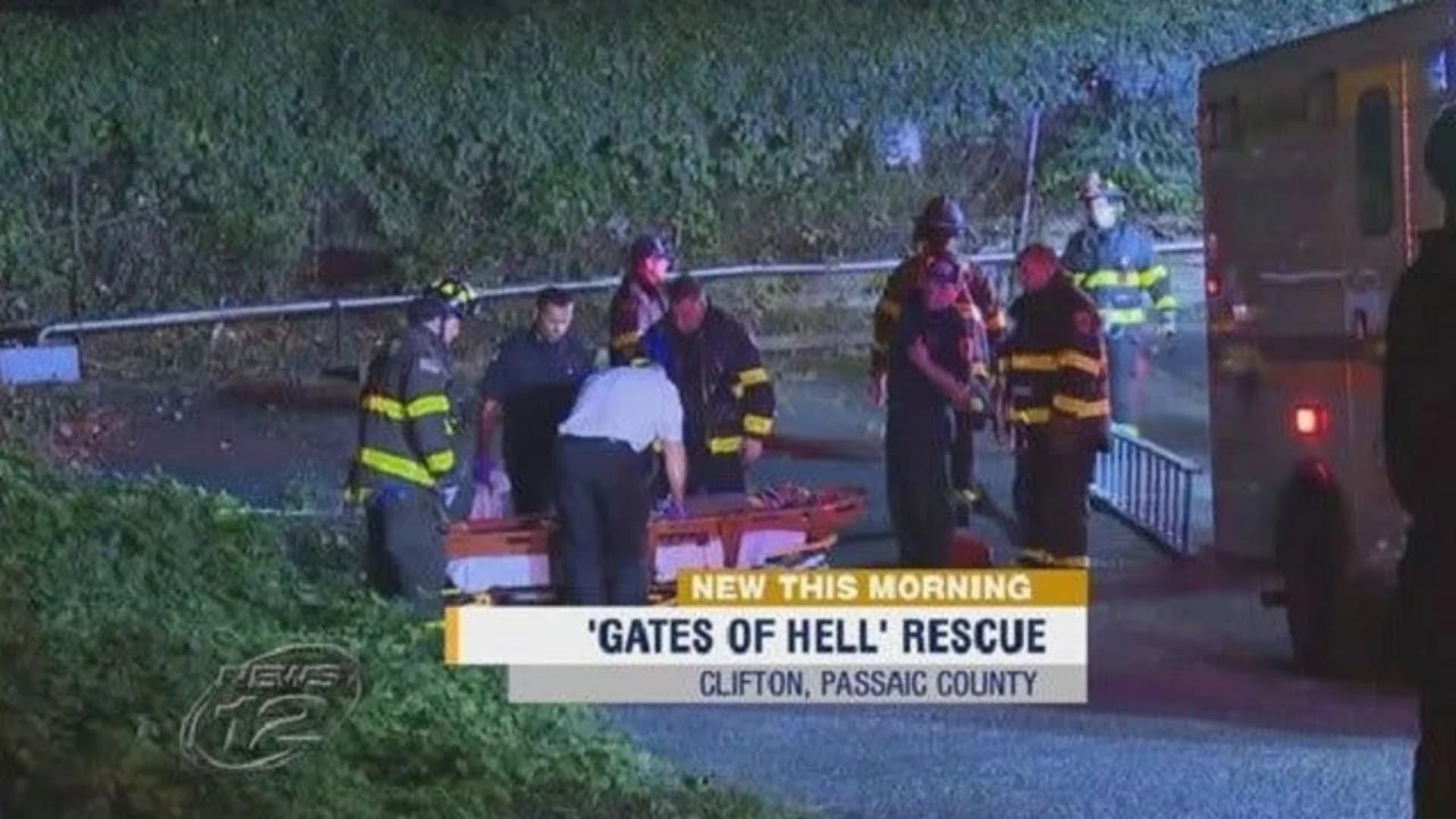 Man hospitalized after falling 20 feet at Clifton’s ‘Gates of Hell’