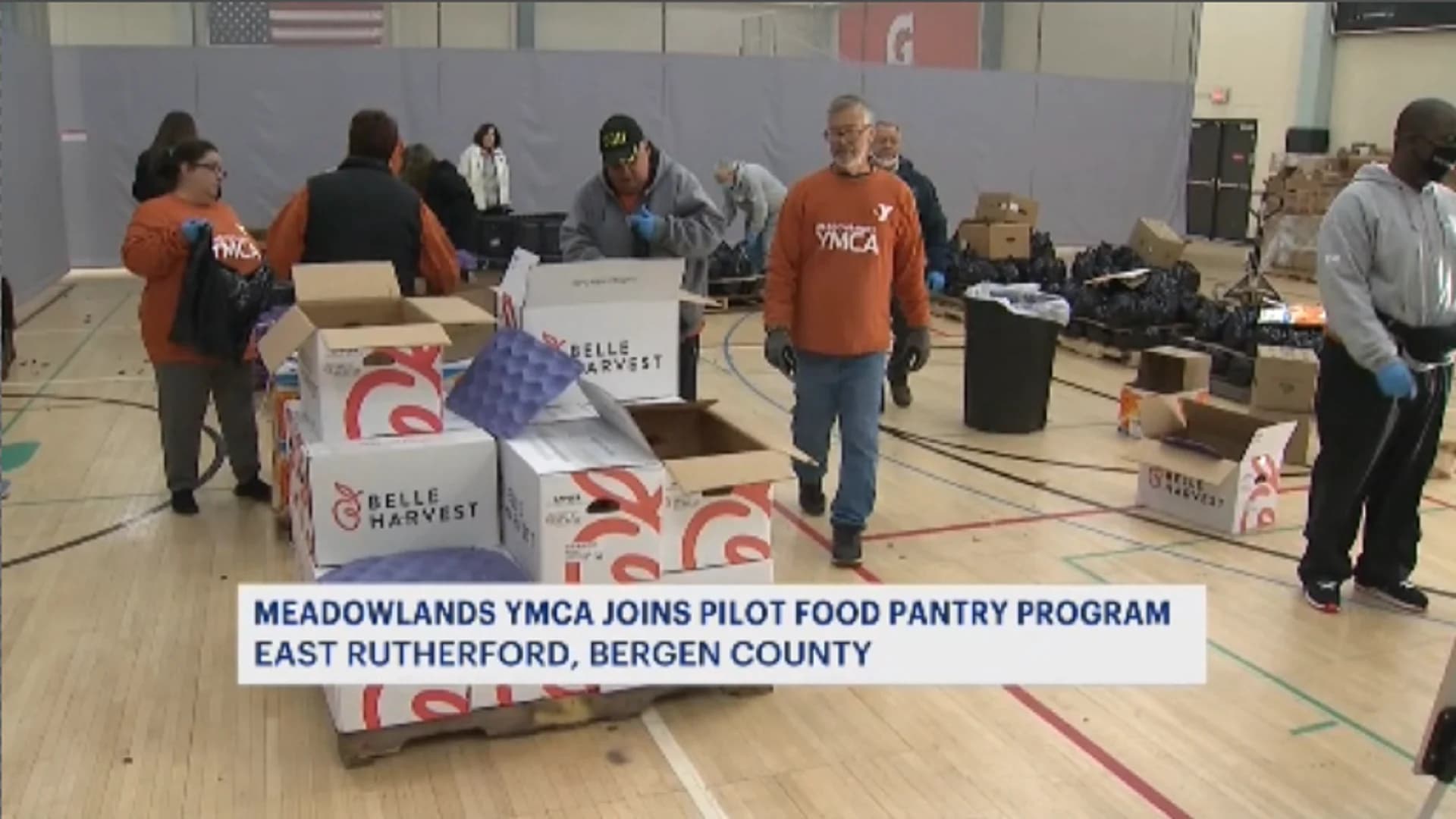 Meadowlands YMCA joins program to become traditional food pantry