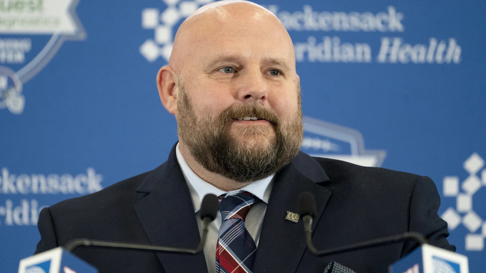 Giants back at work with Brian Daboll running the show