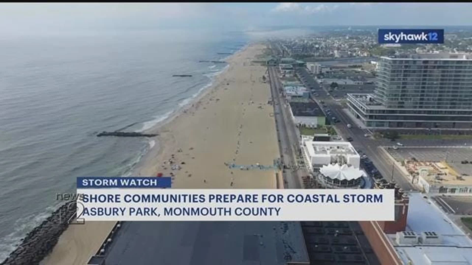 Jersey Shore communities prep for coastal storm headed toward New Jersey