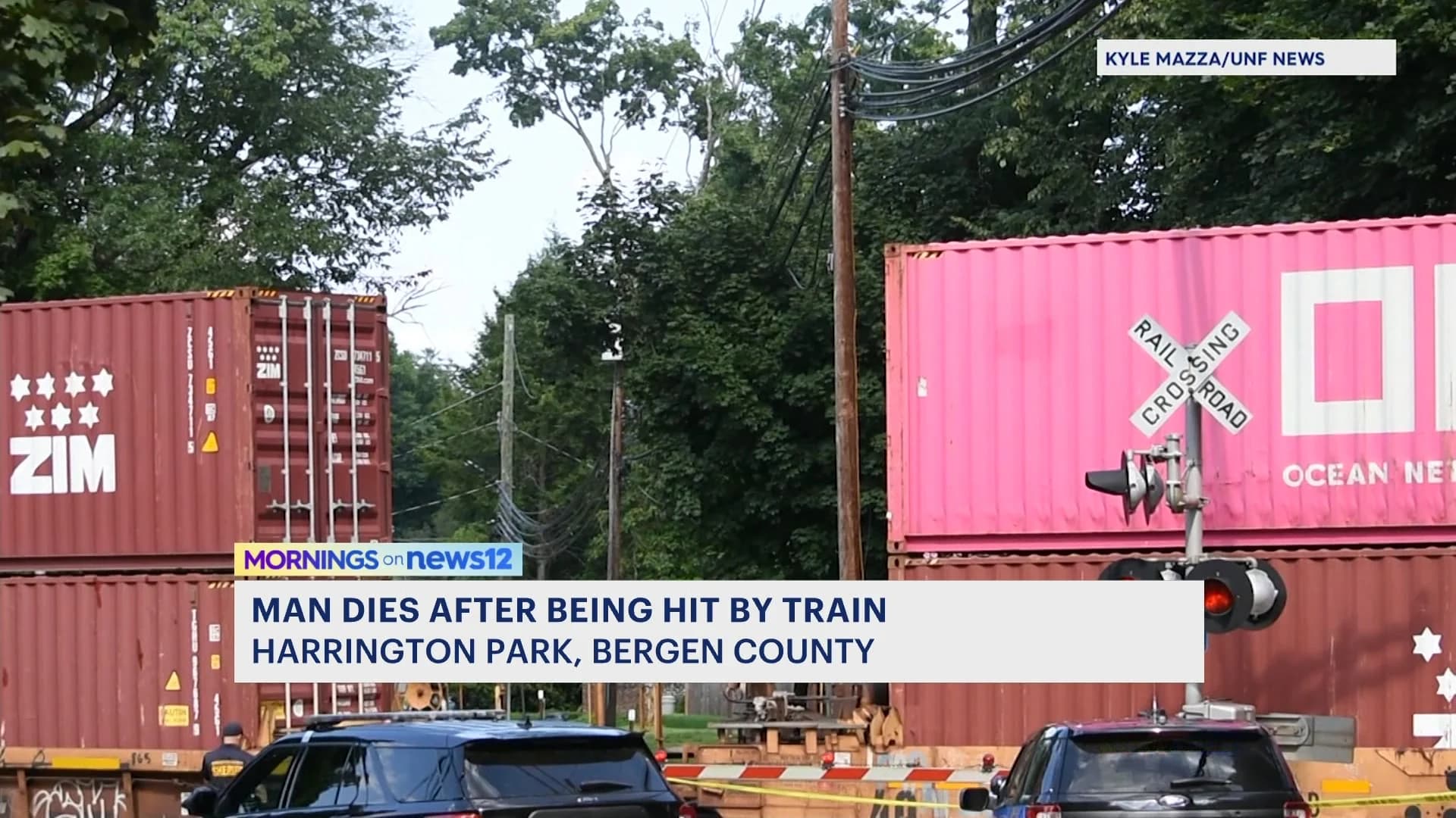 Man struck, killed by train in Harrington Park 