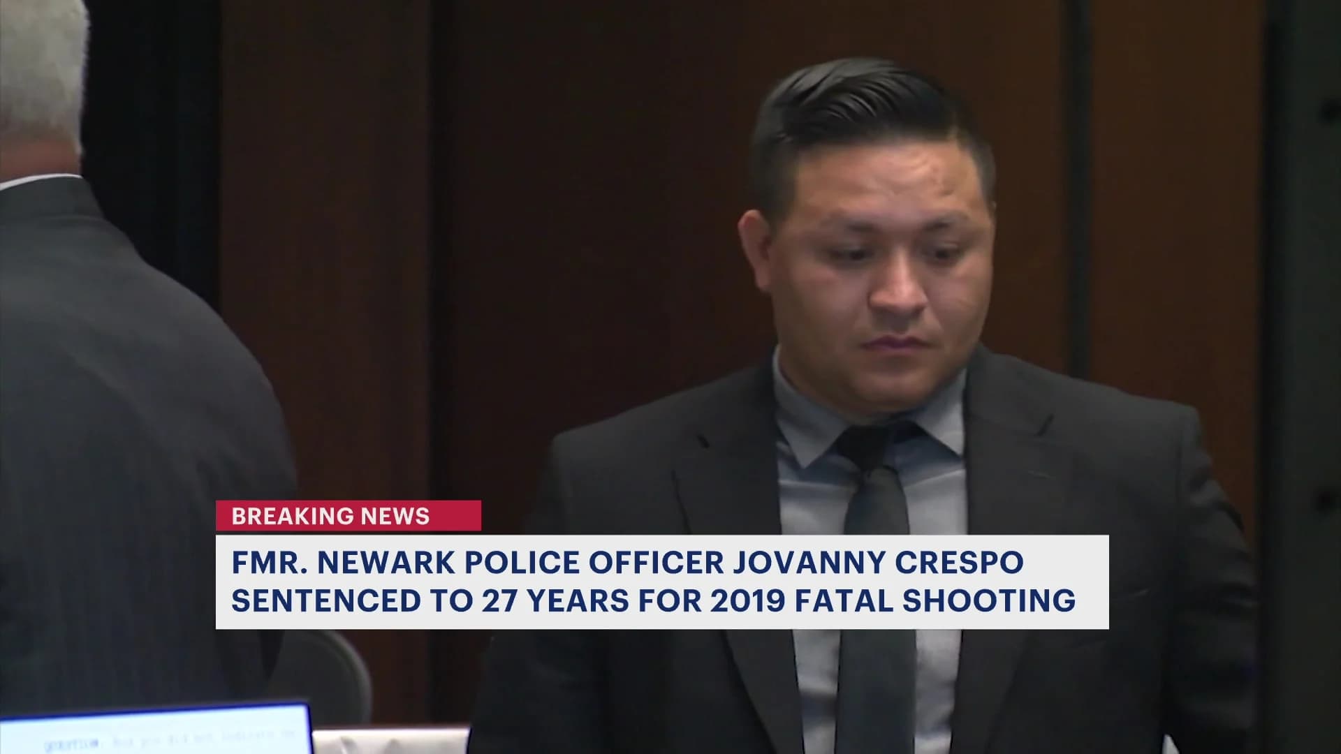 Newark officer convicted in deadly 2019 shooting sentenced to 27 years