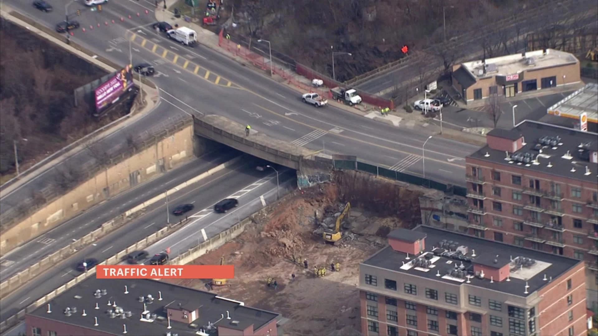 Jersey City’s JFK Boulevard reopens Wednesday morning after partial wall collapse