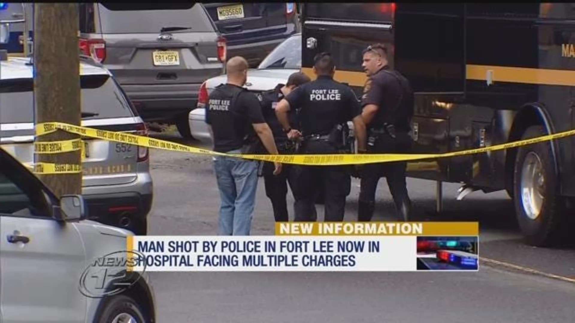 Suspect faces charges after officer-involved shooting in Fort Lee