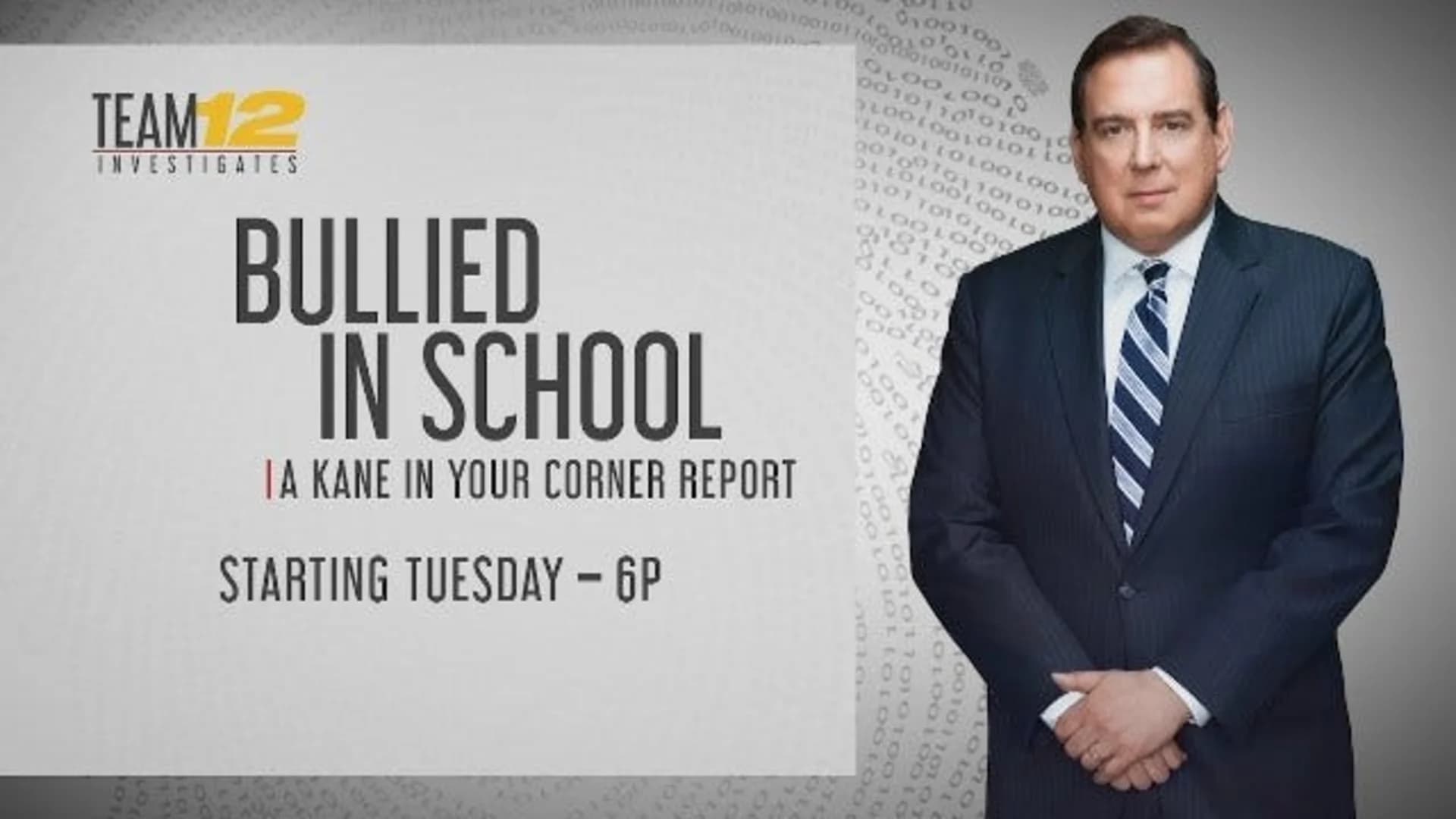 Preview: Kane In Your Corner special report - Bullied in School
