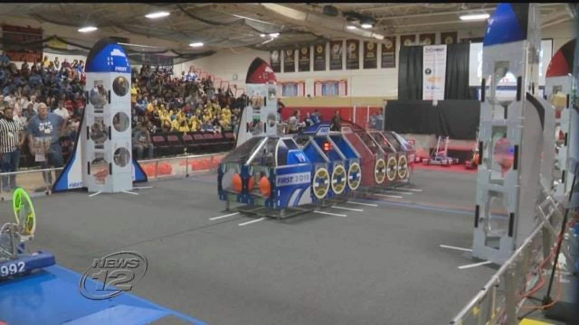 Mount Olive High School hosts robotics competition