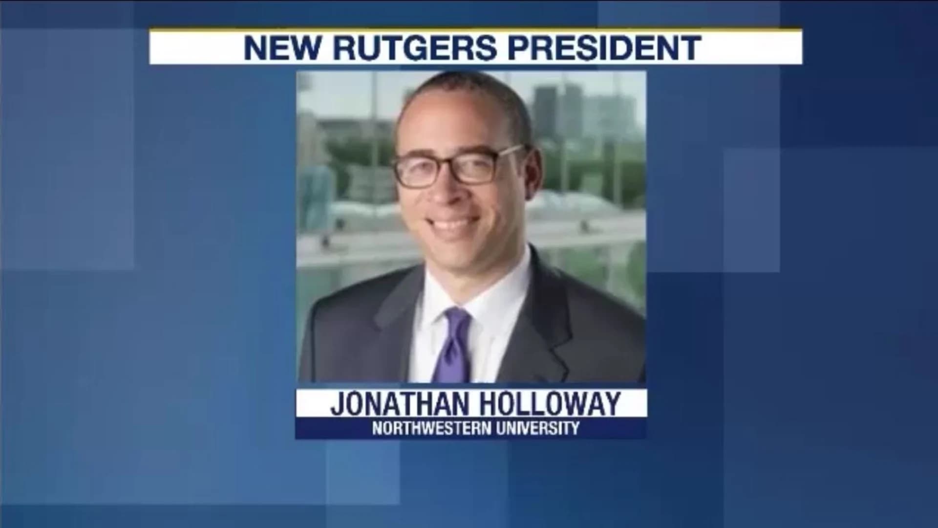 New Rutgers University President Jonathan Holloway gives himself a 10% pay cut