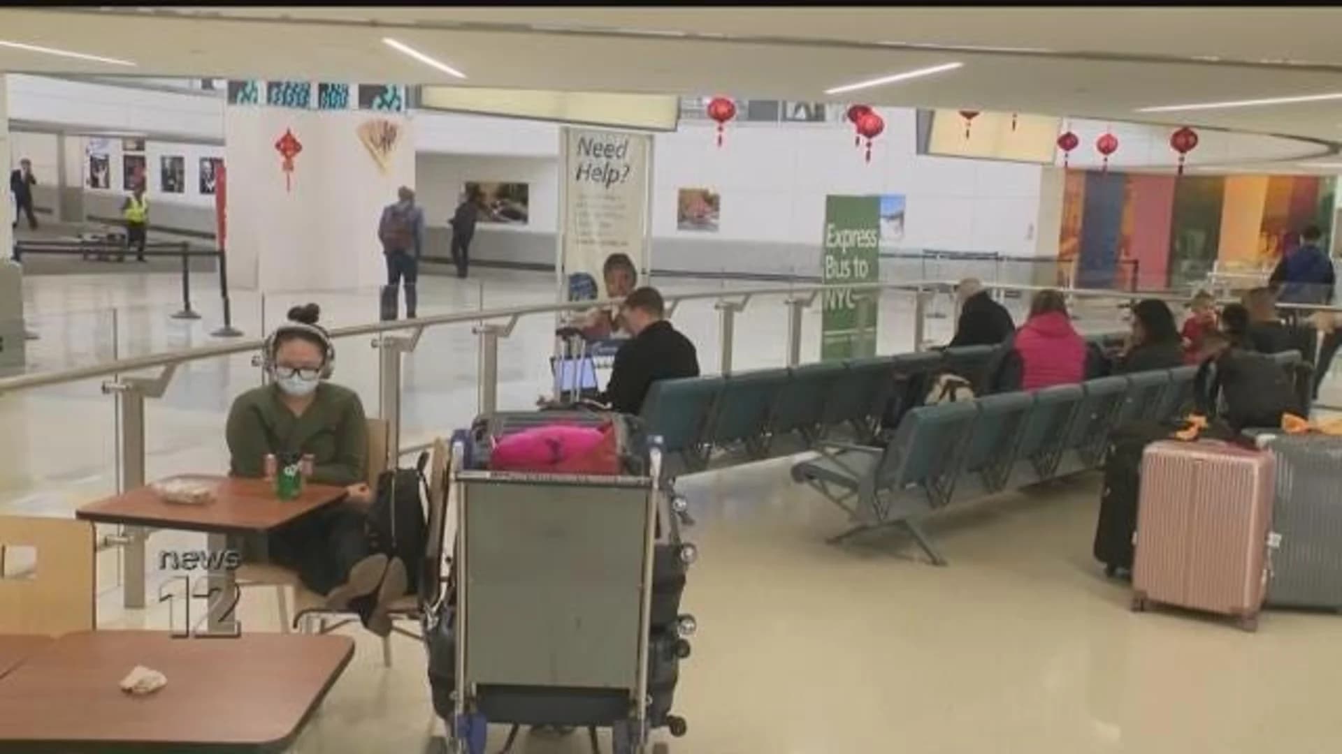 1,200 passengers screened for coronavirus so far at Newark Liberty International Airport