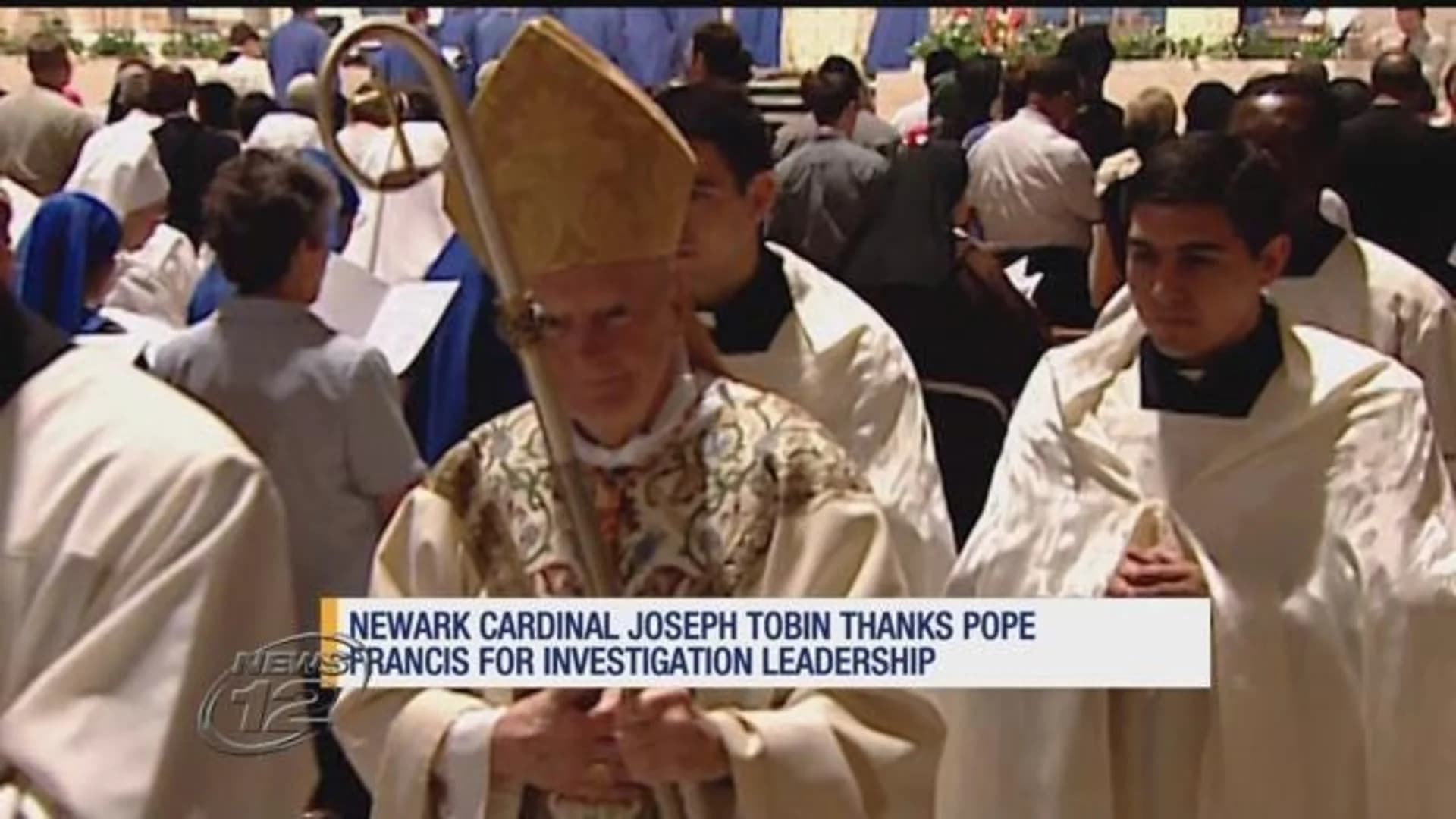 Newark cardinal thanks pope for leadership as McCarrick is defrocked