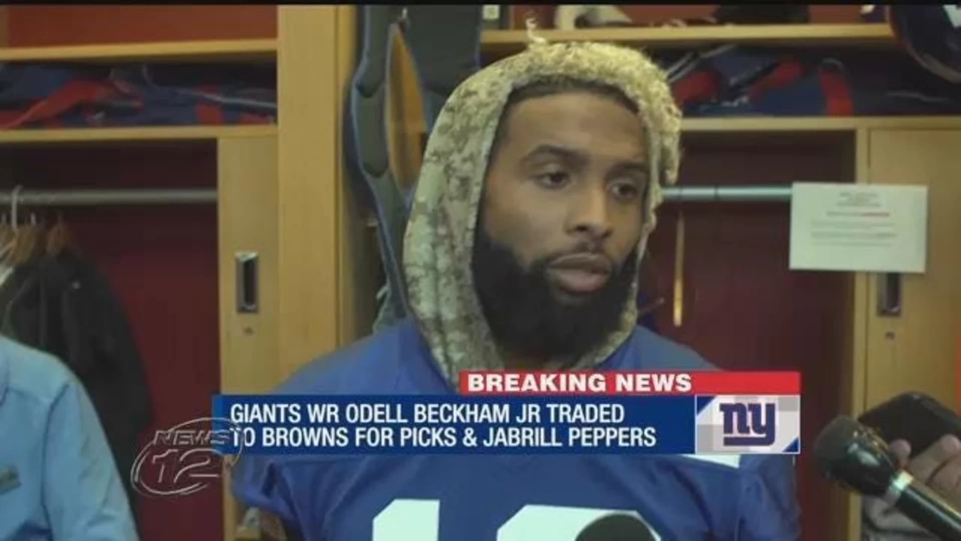 Giants trade Odell Beckham to Cleveland Browns for draft picks, Jabrill Peppers