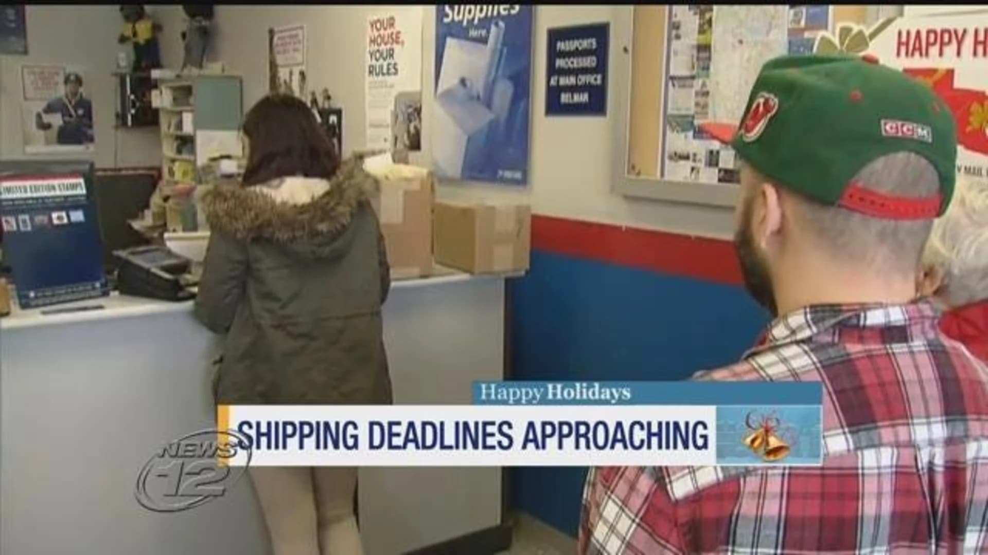 Deadlines approaching to ship gifts on time for Christmas
